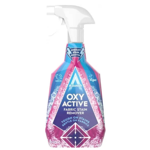 Плямовивідник-спрей Astonish Oxy Active Fabric Stain Remover, 750 мл